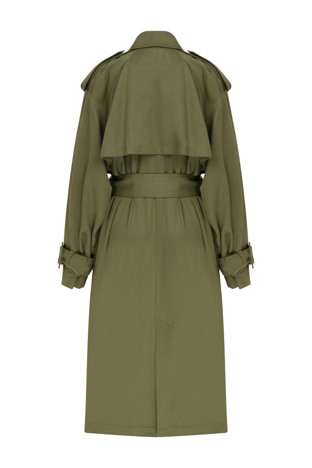 IRISA Tencel Khaki Trench Coat